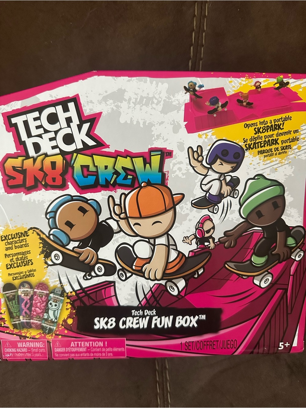 Tech Deck SK8 Crew Fun Box - Skatepark Play-set